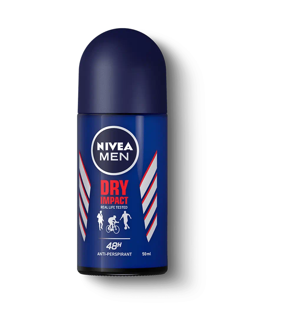 NIVEA MEN Dry Impact Roll-On (50ml) – Image 4