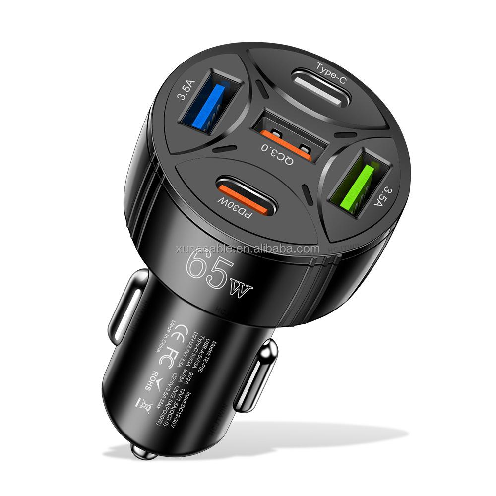 30W PD Fast Car Charger (5 Ports)