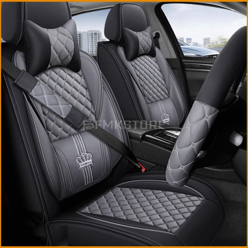 Housses de siège auto en cuir Nappa (ensemble complet)