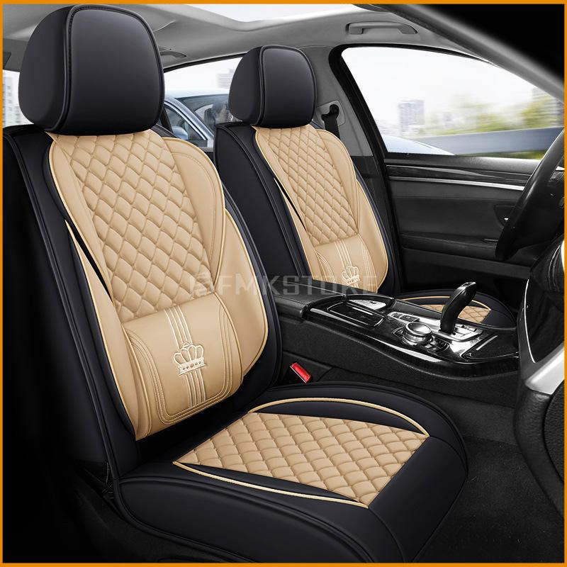 Housses de siège auto en cuir Nappa (ensemble complet) – Image 3