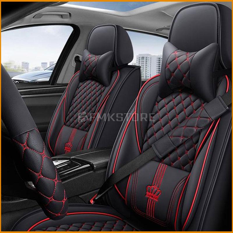 Housses de siège auto en cuir Nappa (ensemble complet) – Image 5