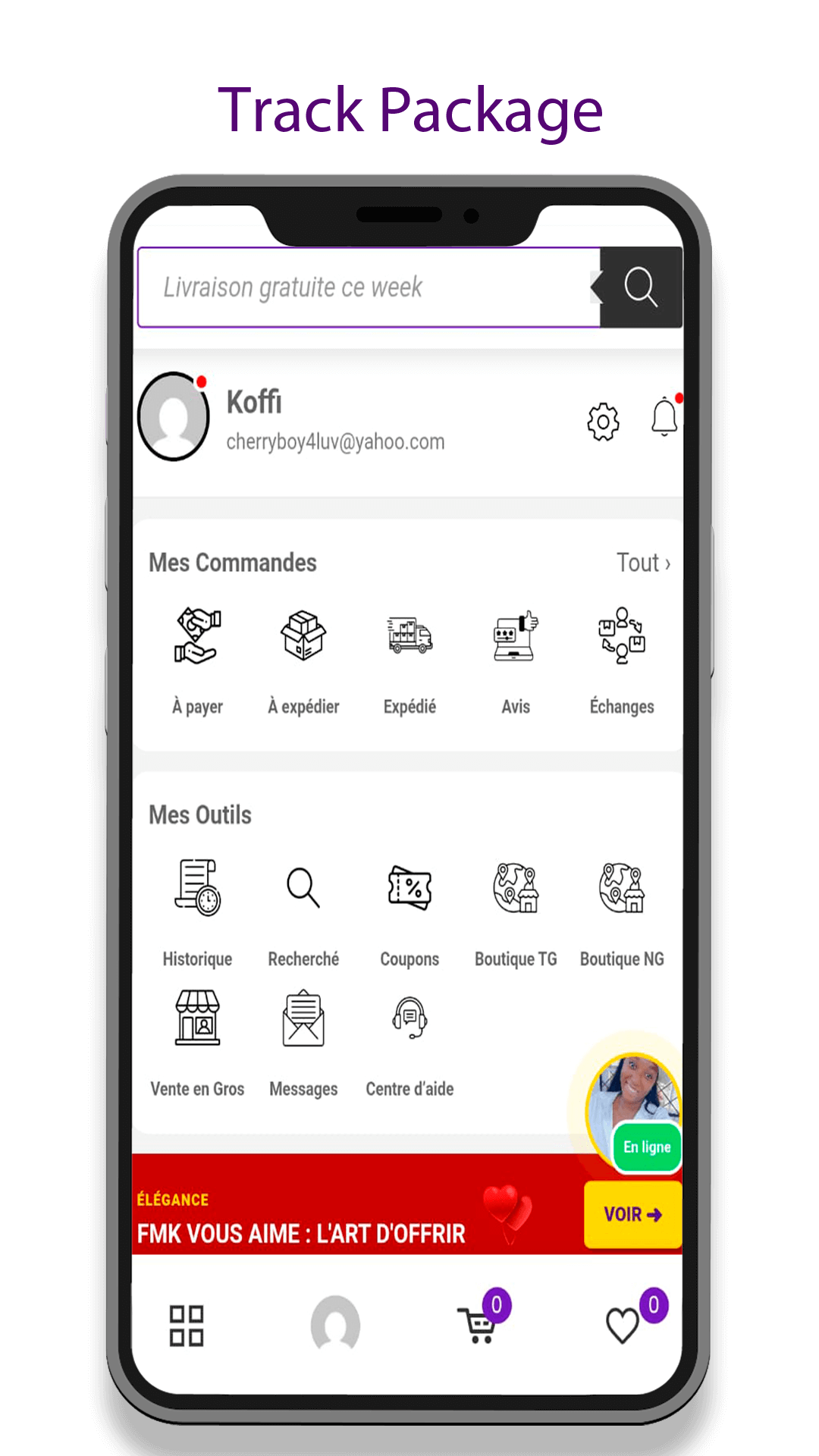 FMKStore Account