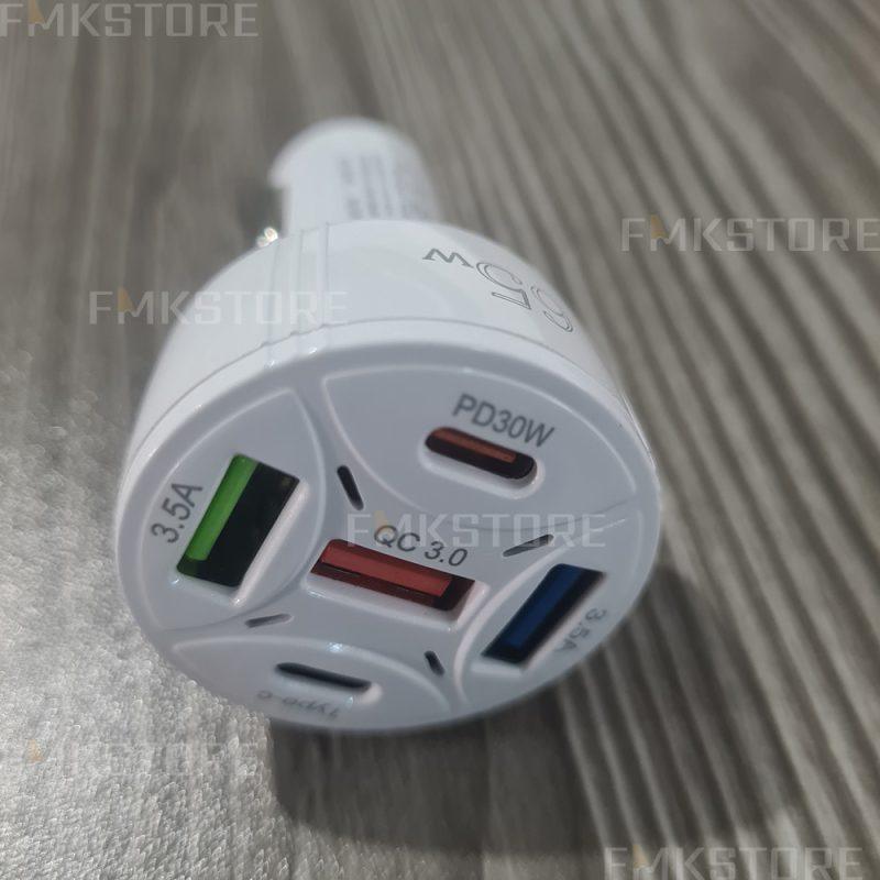 Car Charger PD65W Fast Power Delivery