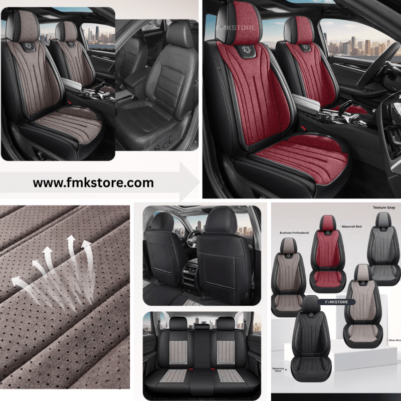 Universal Suede Seat Covers (5-Seater)