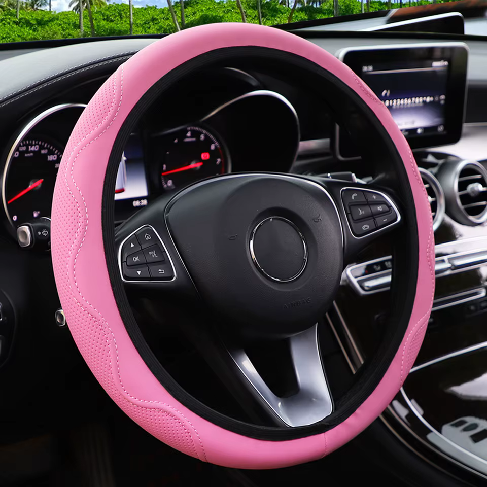 Universal Fit Anti-Slip Sport Steering Wheel Cover - Image 4