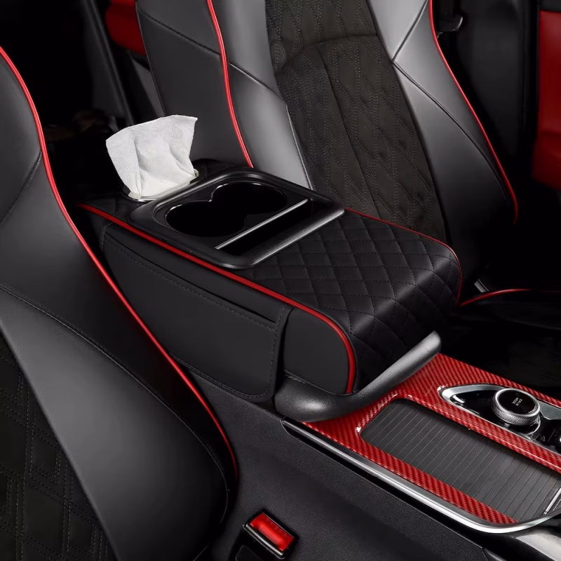 Car Armrest Cushion Cover
